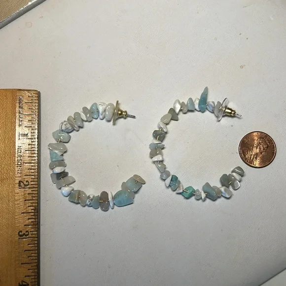 J-Hoop Earrings - Picture 5 of 5